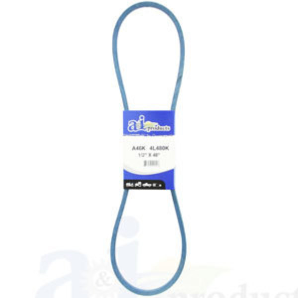 A & I Products Aramid Blue V-Belt (1/2" X 48" ) 10.5" x3.5" x0.6" A-A46K